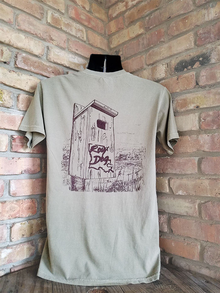 Short Sleeve Duck Box Shirt -- Tan