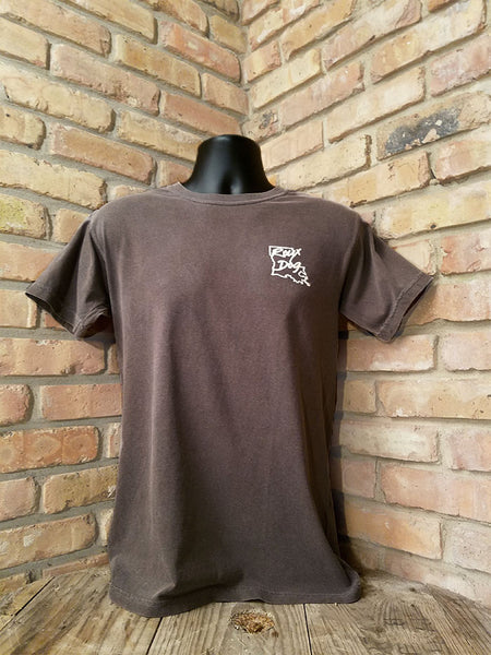 Short Sleeve Duck Box Shirt -- Brown